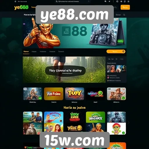 Facilidade de navegação no site ye88.com