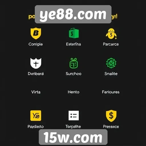 Métodos de pagamento aceitos no site ye88.com